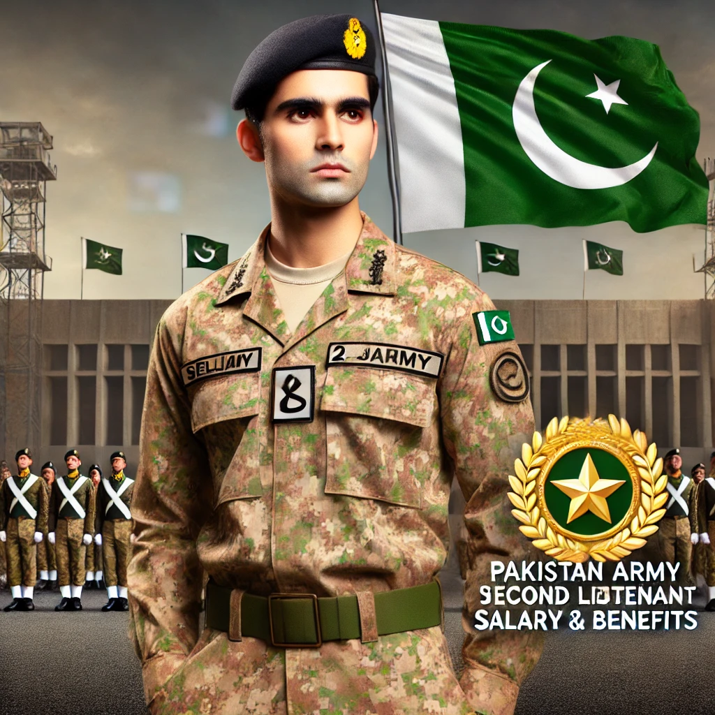 Salary of a Second Lieutenant in Pakistan