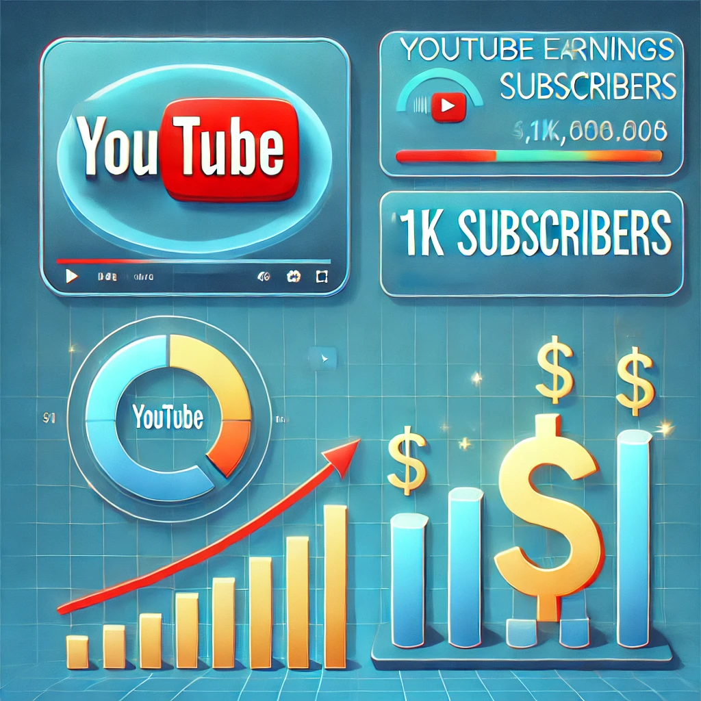 1k subscribers on YouTube Salary